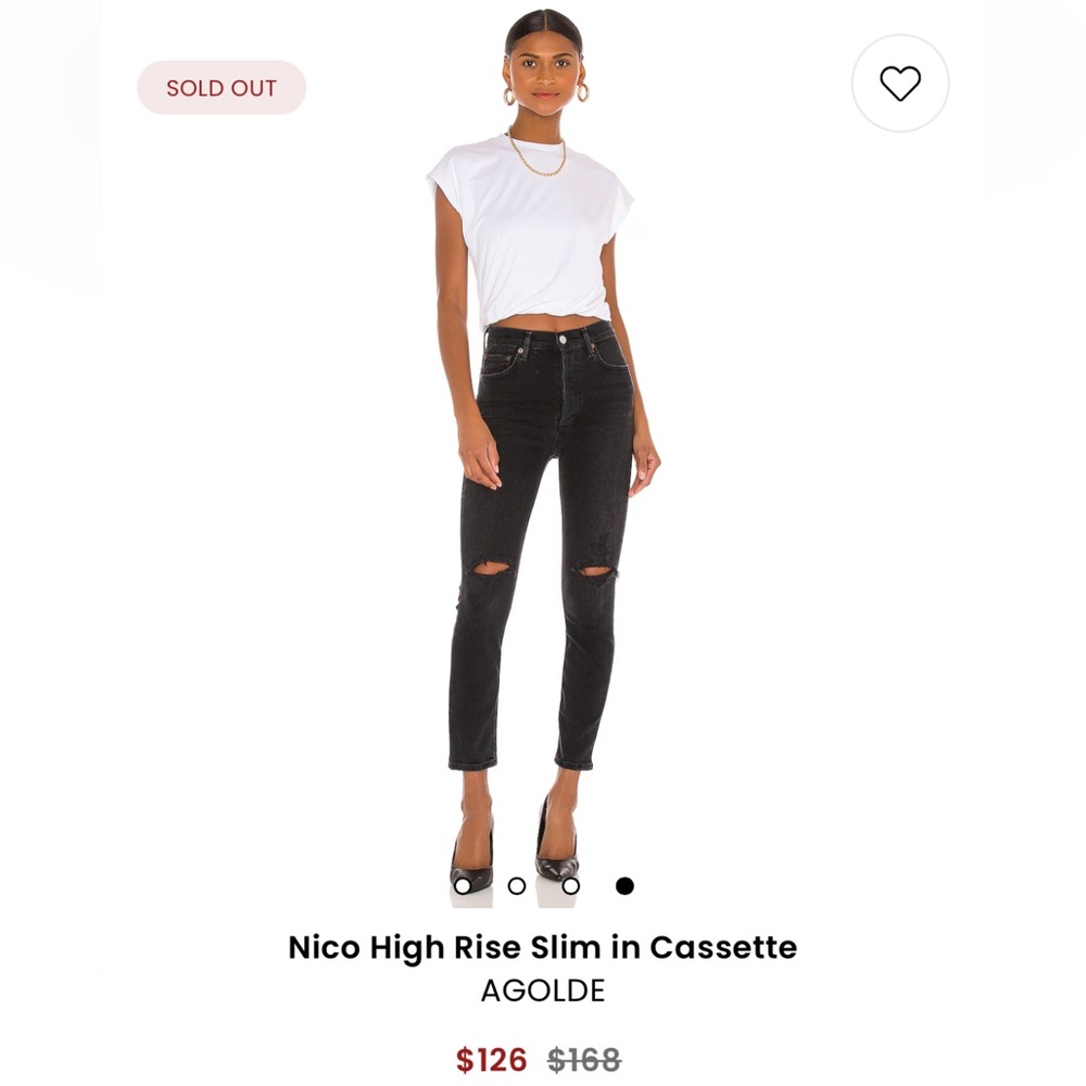Nico High Rise Slim in Cassette
AGOLDE